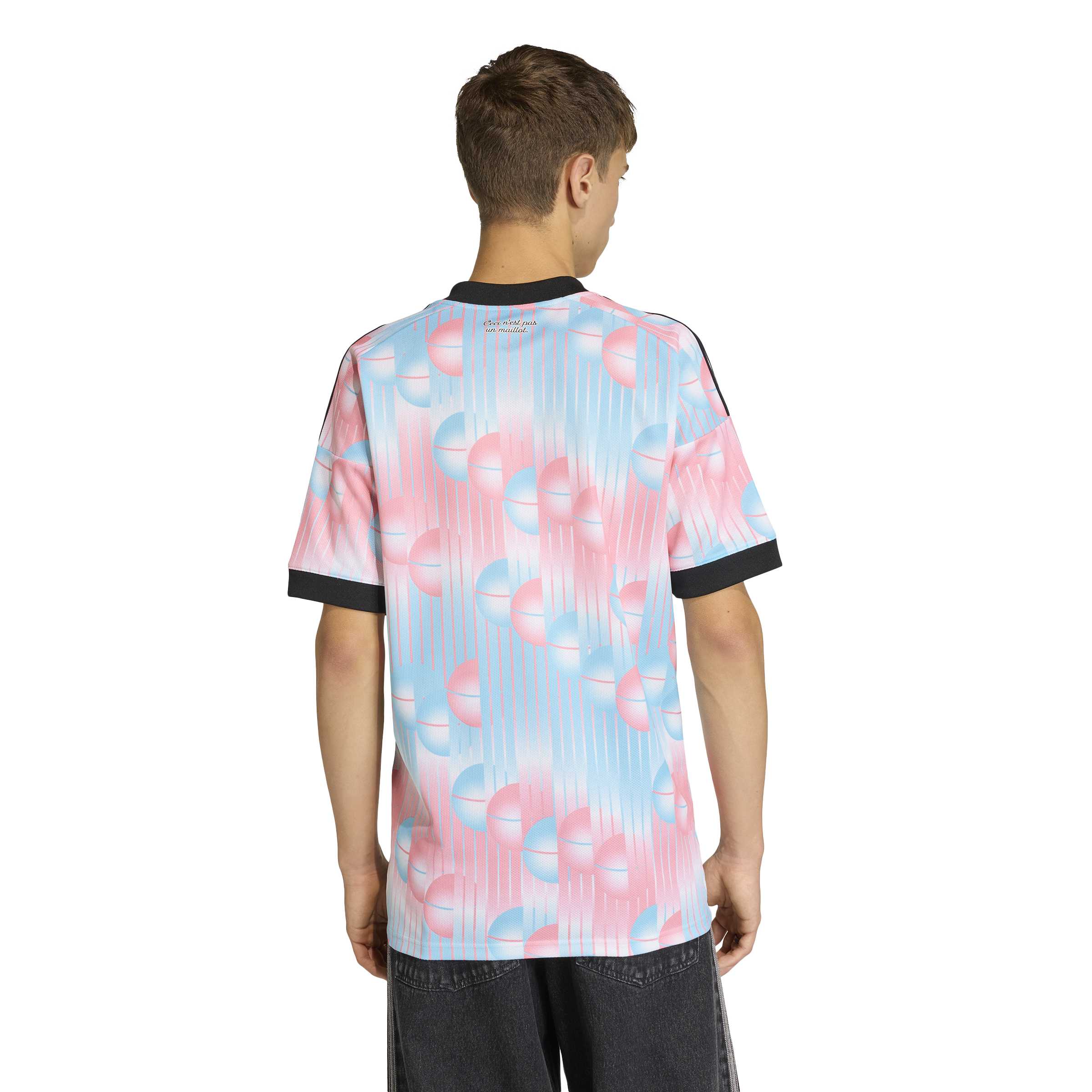 Belgium National Team FIFA Adidas Men's Pink/Light Blue 2026 Replica Away Jersey