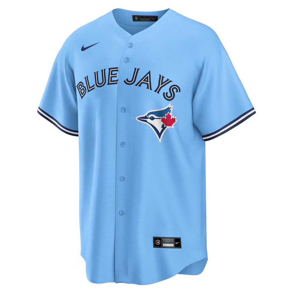 Bo Bichette Toronto Blue Jays MLB Nike Men's Powder Blue Alternate Replica Jersey