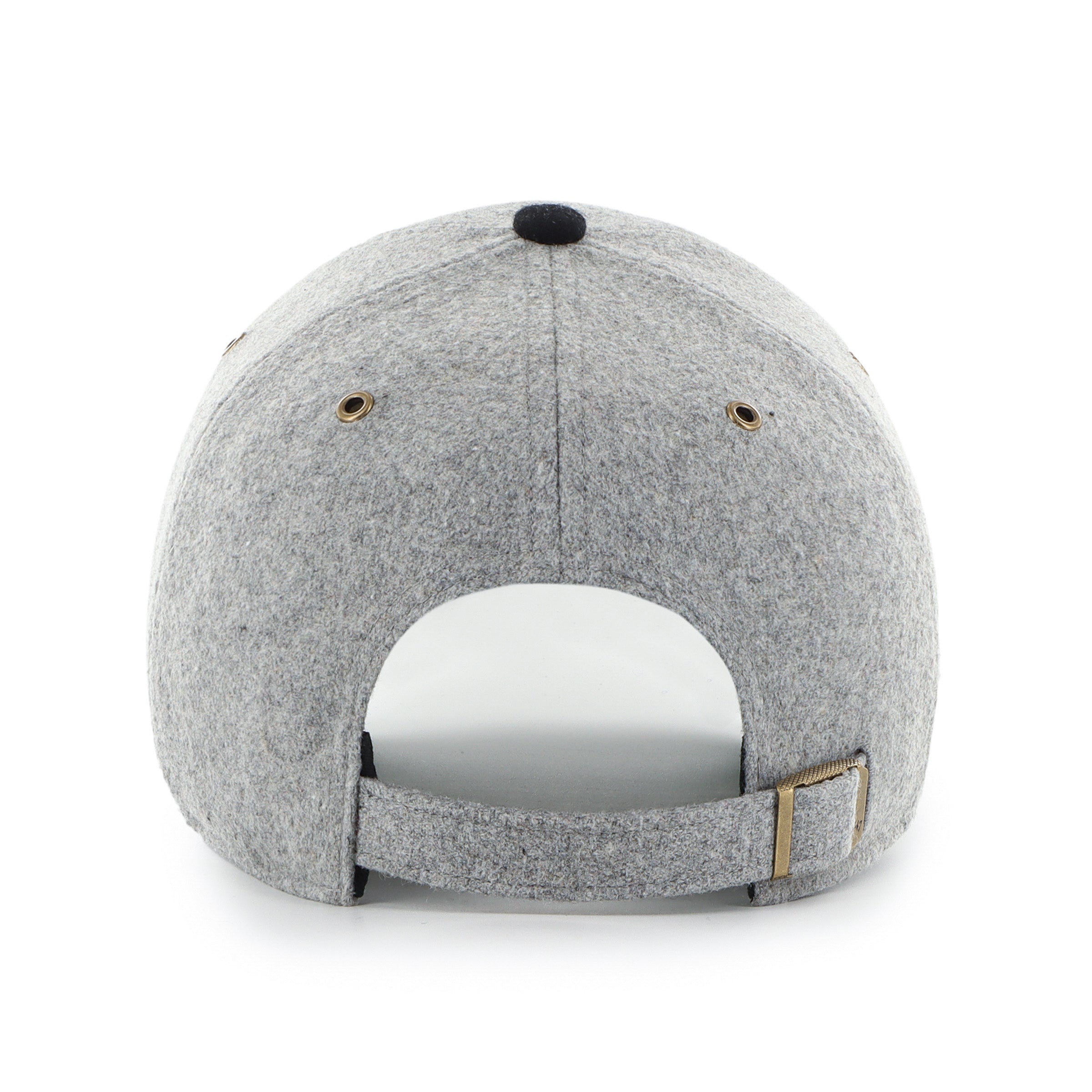 Boston Bruins NHL 47 Brand Men's Grey Golden Age Clean Up Wool Adjustable Hat