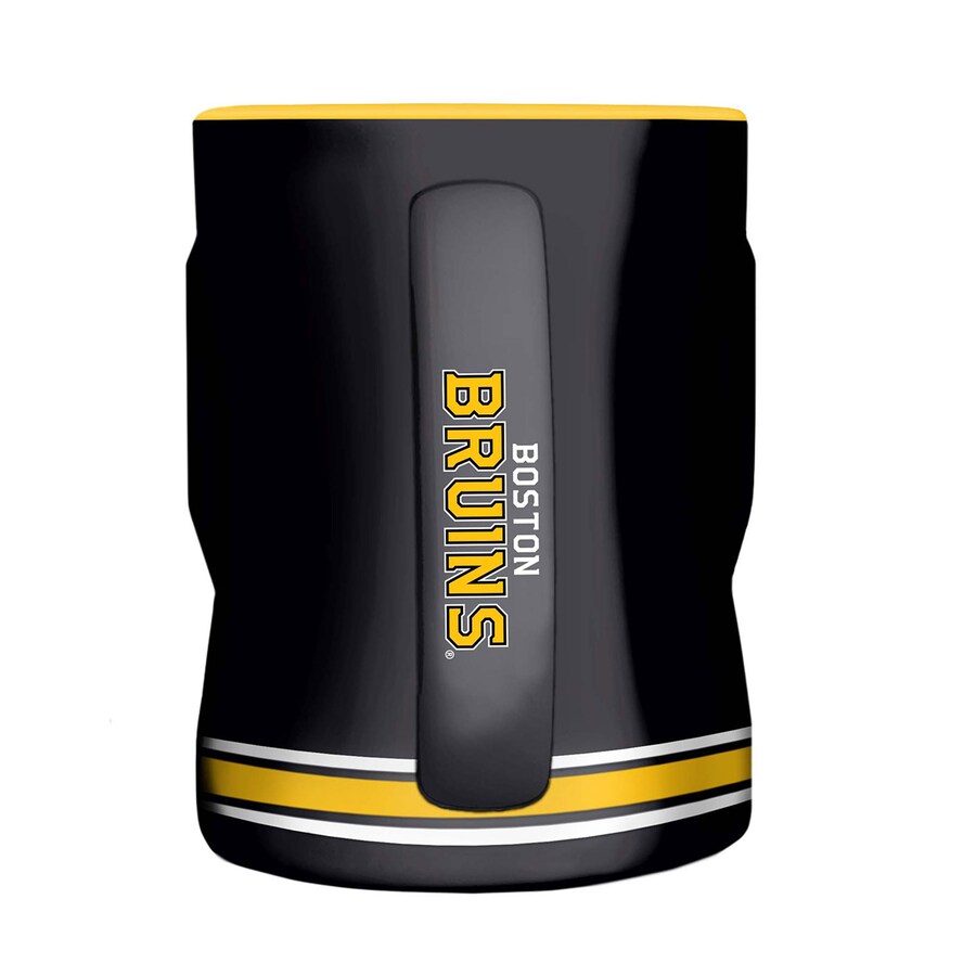 Tasse sculptée noire de 14 oz des Bruins de Boston NHL TSV