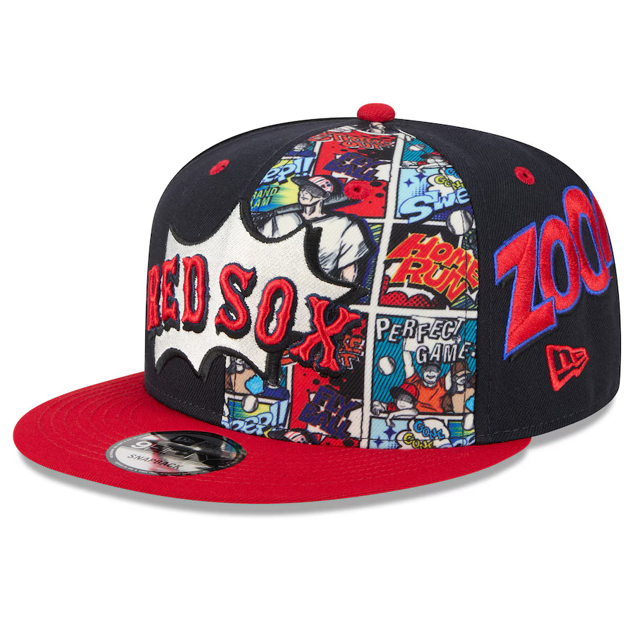 Boston Red Sox MLB New Era Men's Red/Navy 9Fifty 2025 Diamond Hero Edition Snapback