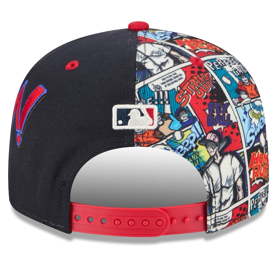 Boston Red Sox MLB New Era Men's Red/Navy 9Fifty 2025 Diamond Hero Edition Snapback