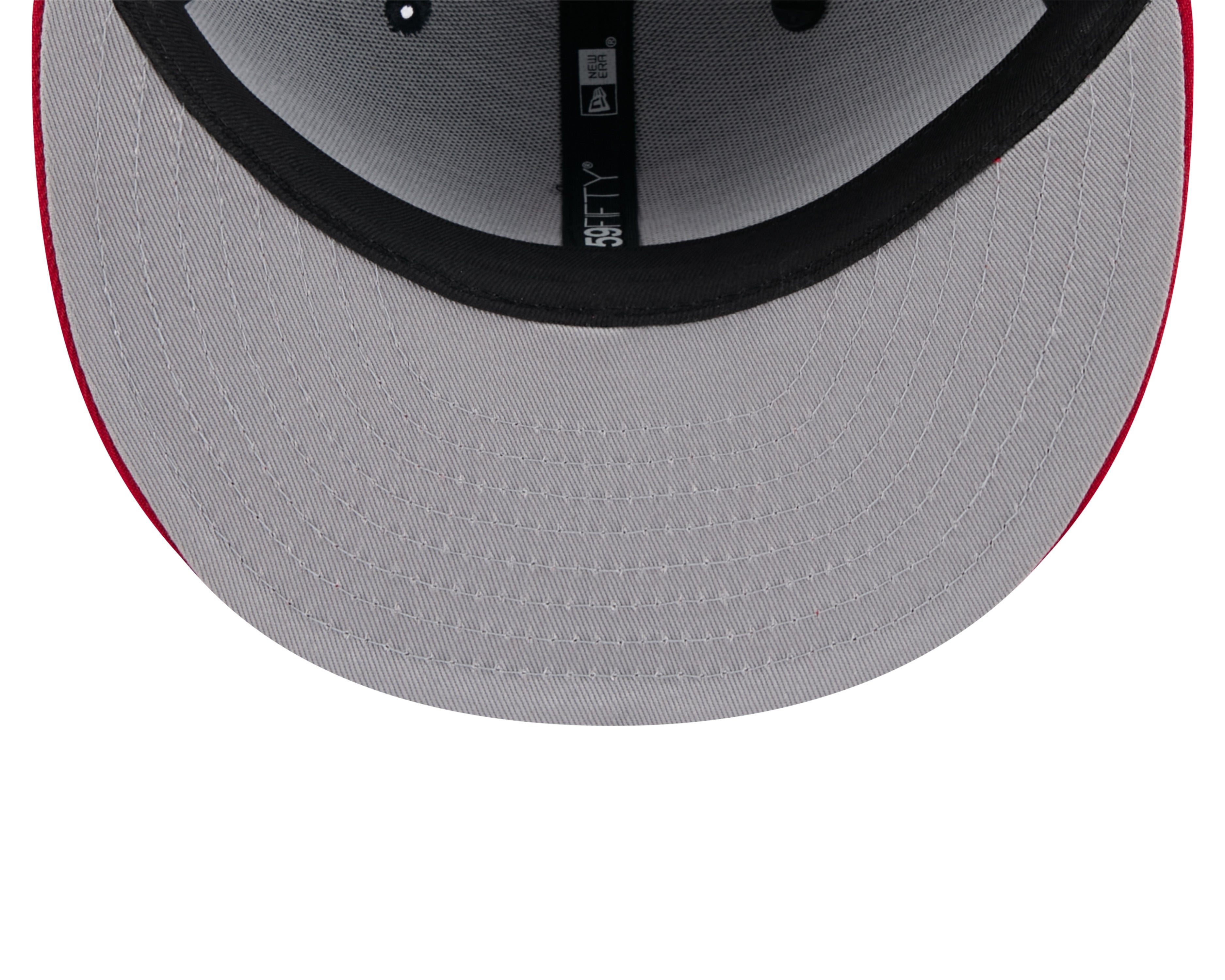 Boston Red Sox MLB New Era Men's Navy 59Fifty Two Tone Pinstripe Fitted Hat