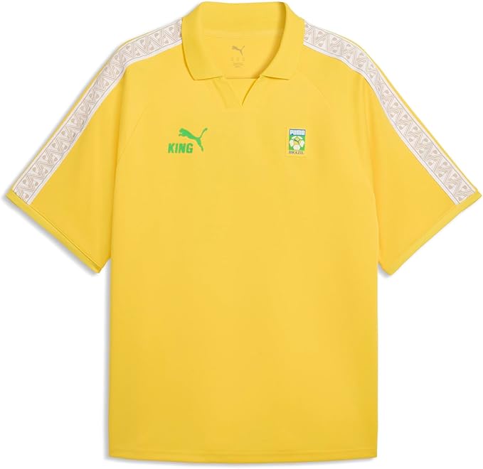 Brazil Puma Men's Yellow King Fanpack Jersey