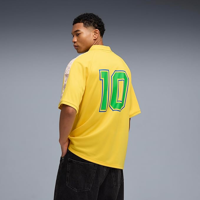 Brazil Puma Men's Yellow King Fanpack Jersey