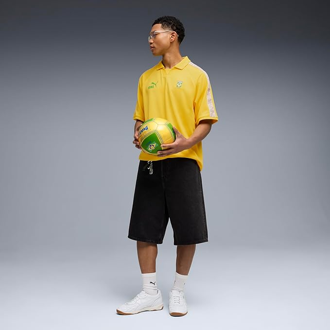 Brazil Puma Men's Yellow King Fanpack Jersey