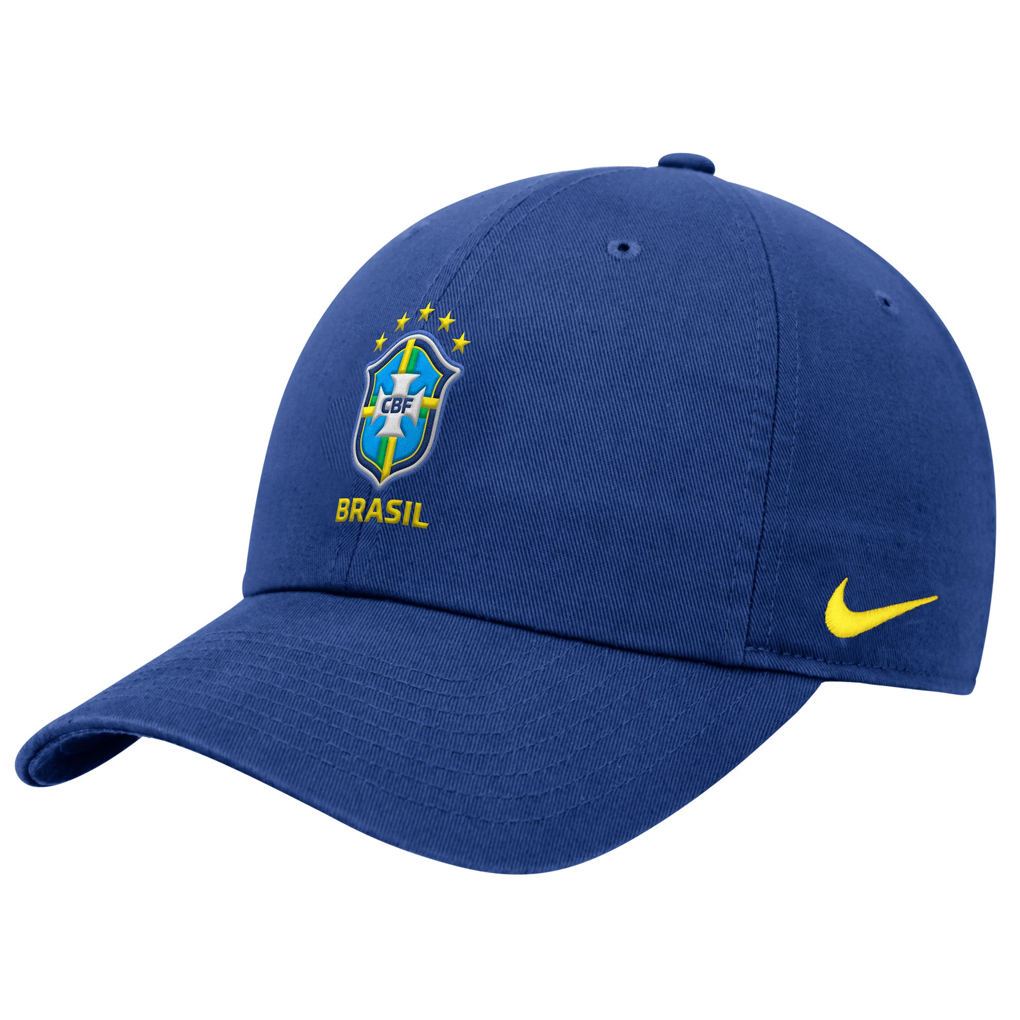Brazil National Team FIFA Nike Men's Royal Blue Club Adjustable Hat