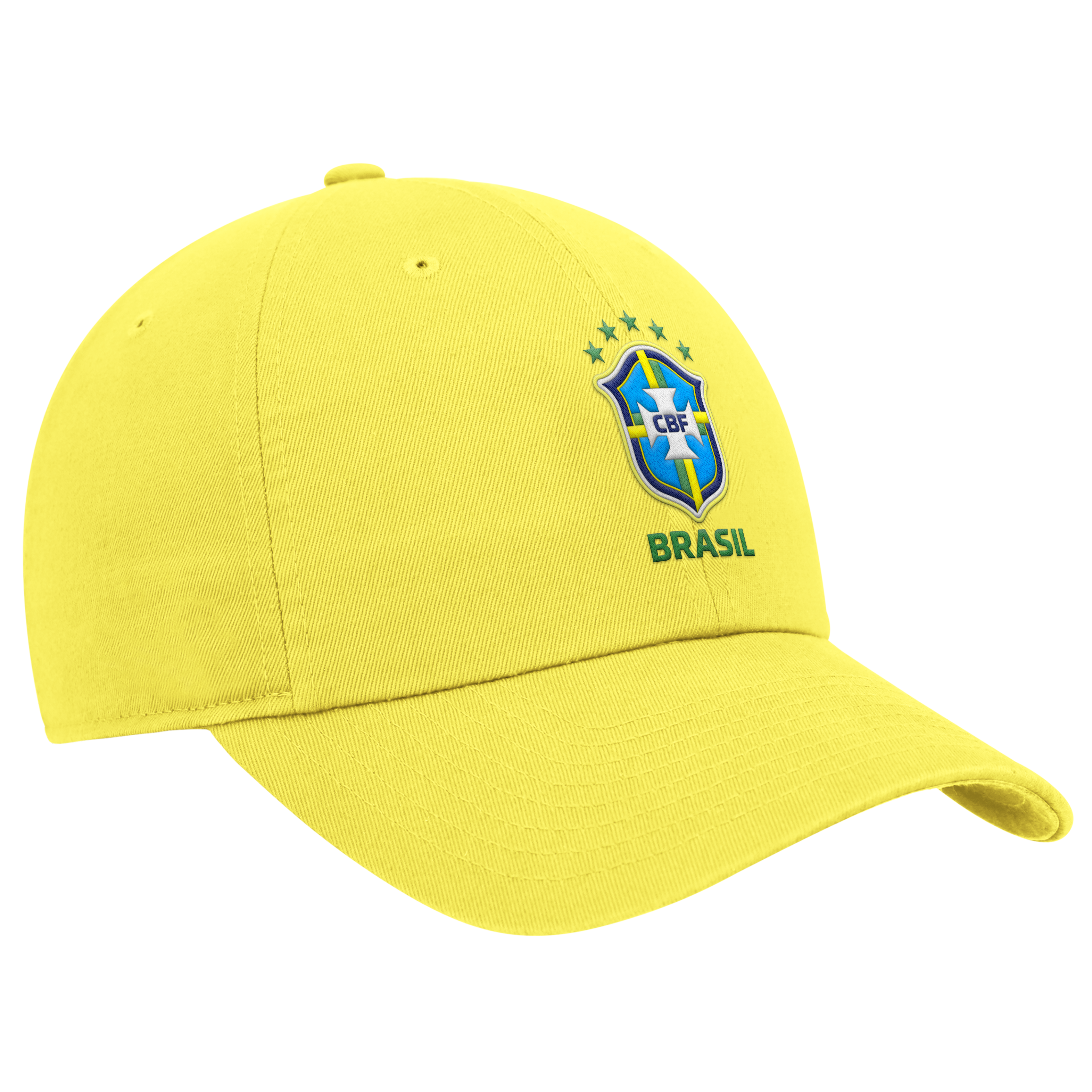 Brazil National Team FIFA Nike Men's Yellow Club Adjustable Hat