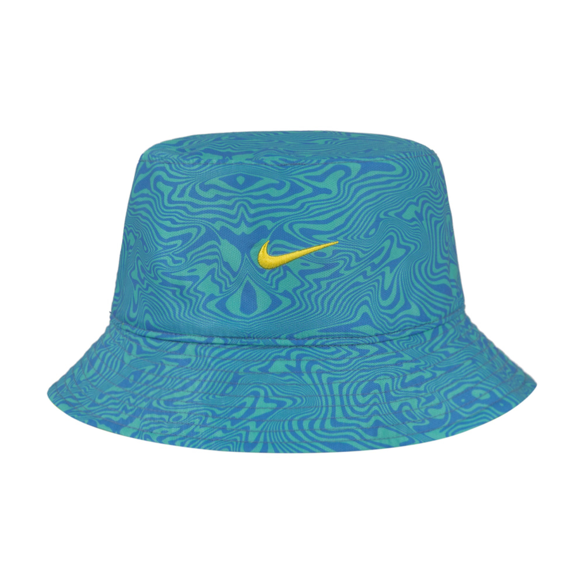 Bob réversible Apex Nike FIFA pour homme, vert/jaune, équipe nationale du Brésil
