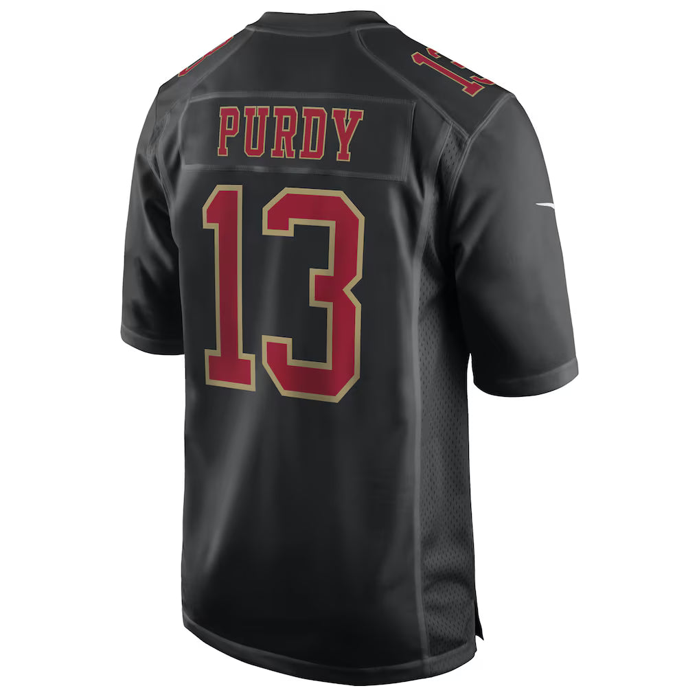 Brock Purdy San Francisco 49ers NFL Nike Black Fashion Game Jersey