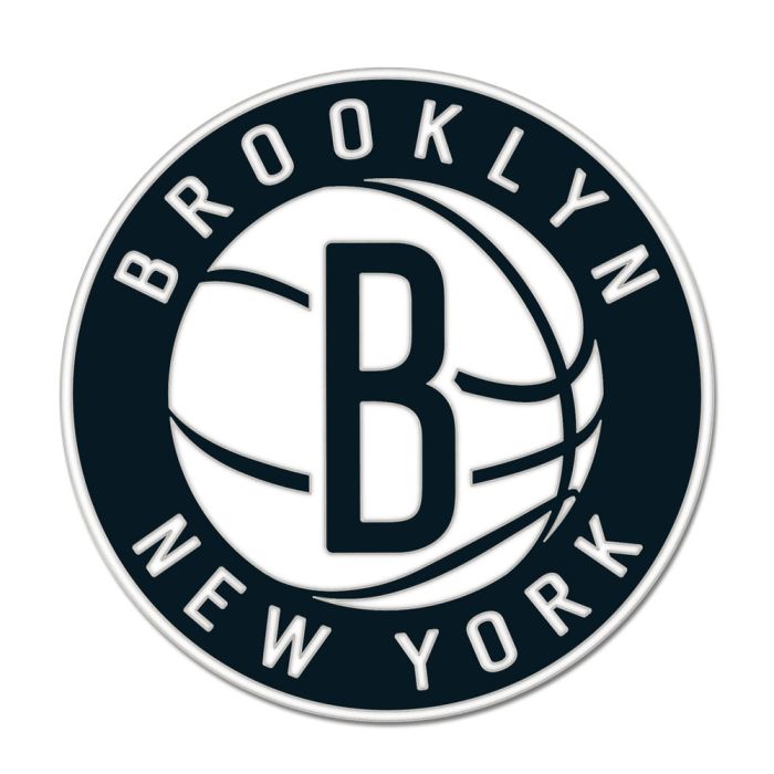 Épingle en émail de collection avec logo alternatif NBA WinCraft des Brooklyn Nets