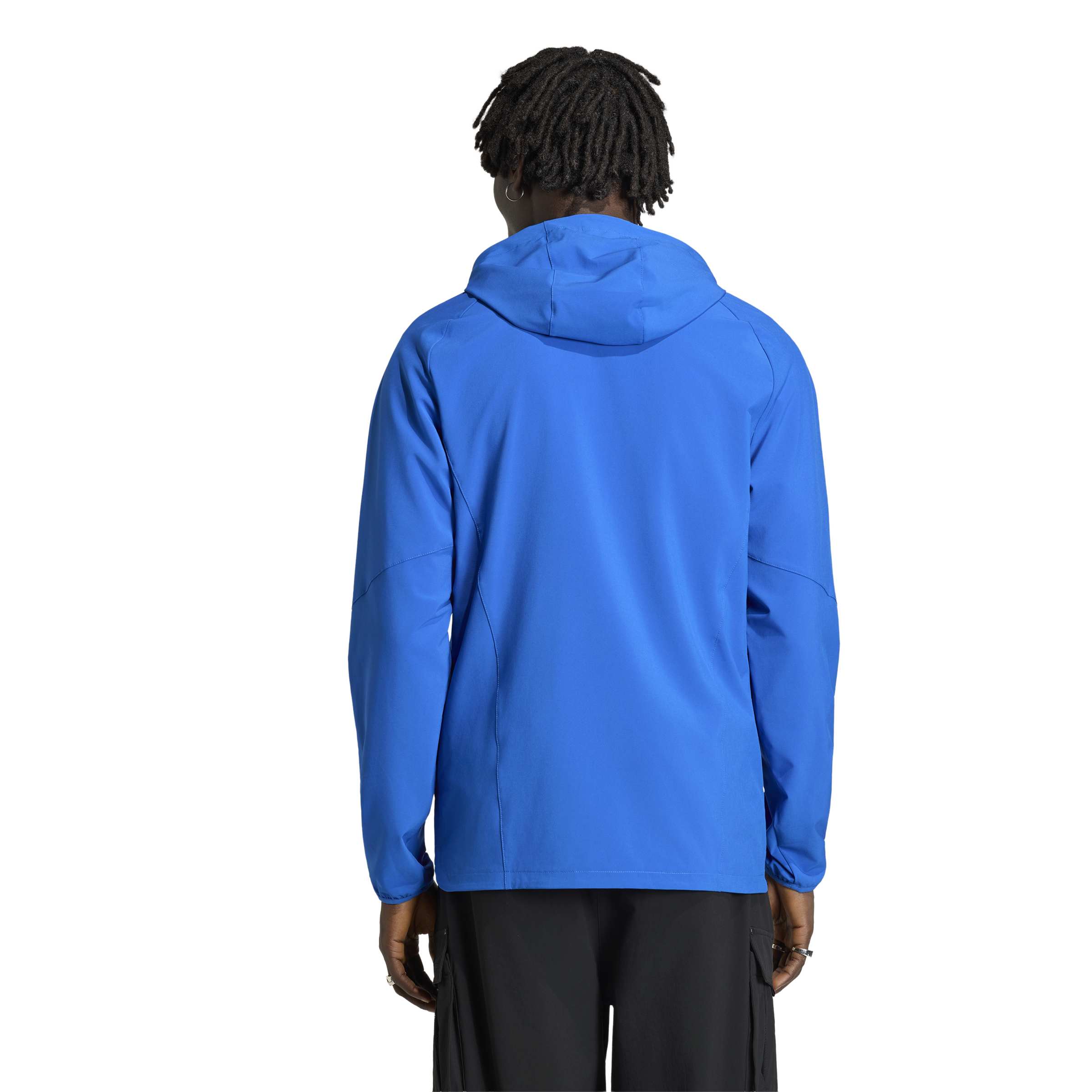 CF Montreal MLS Adidas Men's Royal Blue Tiro Travel Windbreaker Jacket
