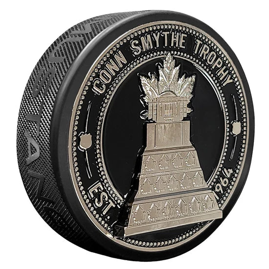 NHL Conn Smythe Ultra 3D Trophy Silver Medallion Hockey Puck