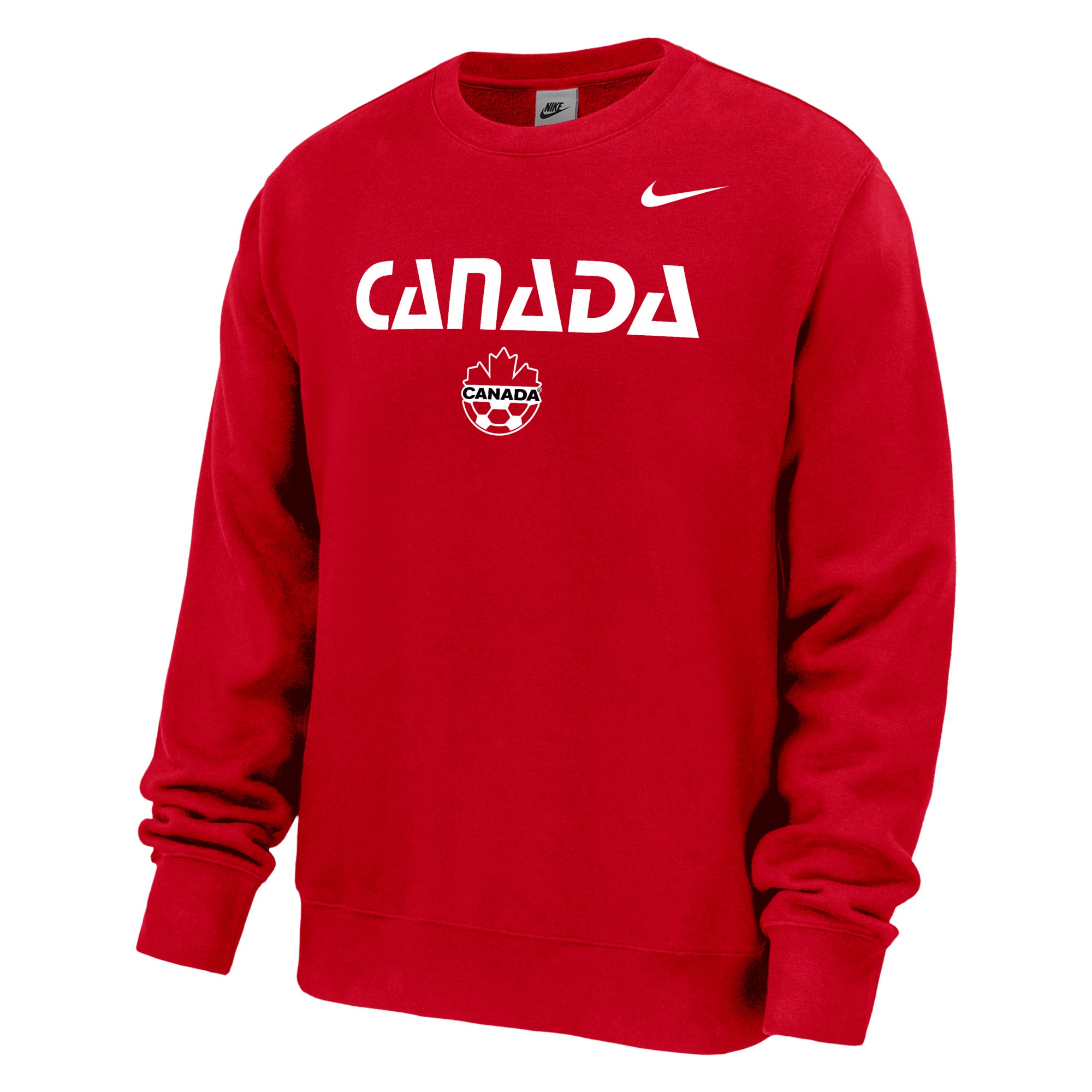 Canada Soccer FIFA Nike Sweat-shirt Polaire Club Rouge Homme