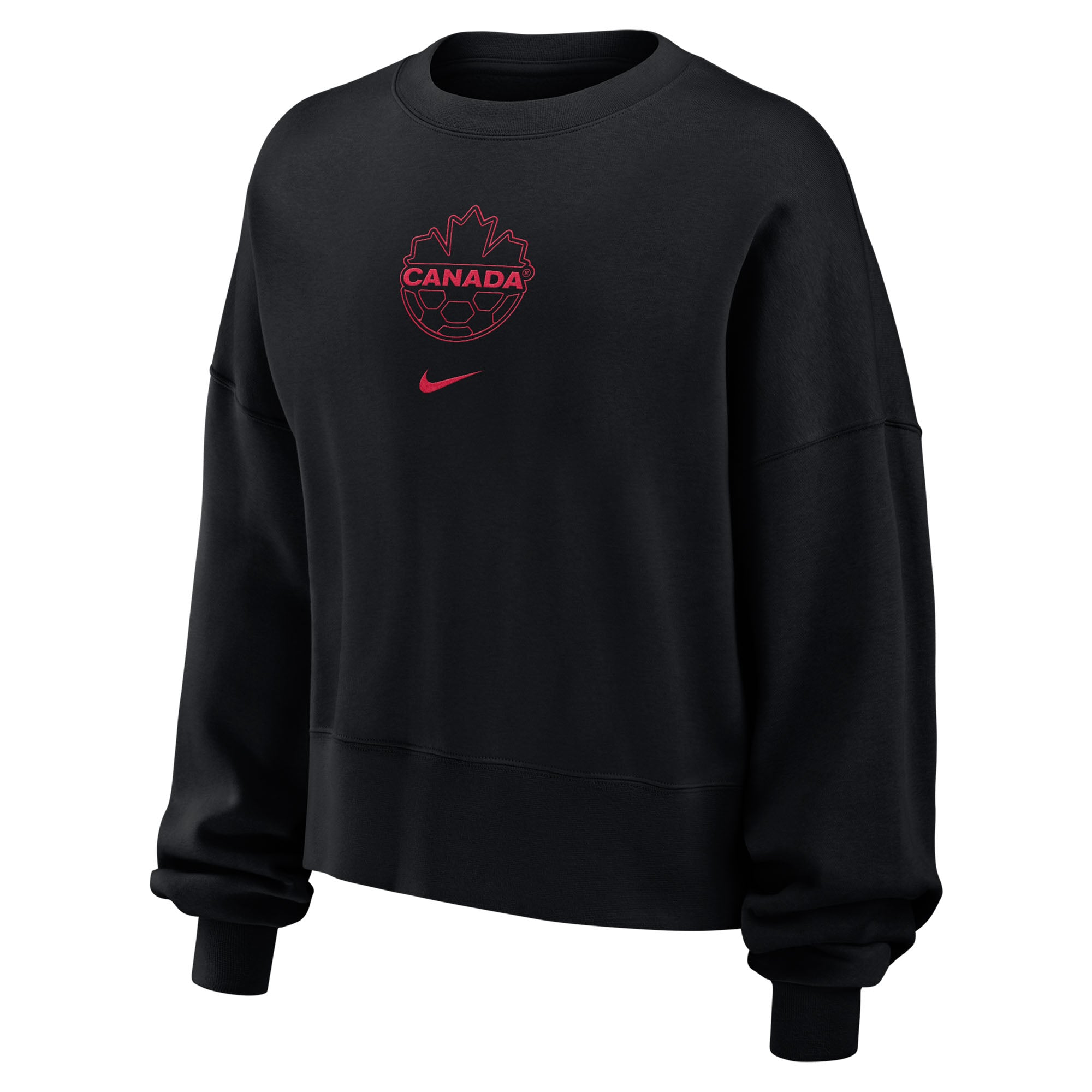 Canada Soccer FIFA Nike Sweat-shirt Polaire Femme Noir Phoenix