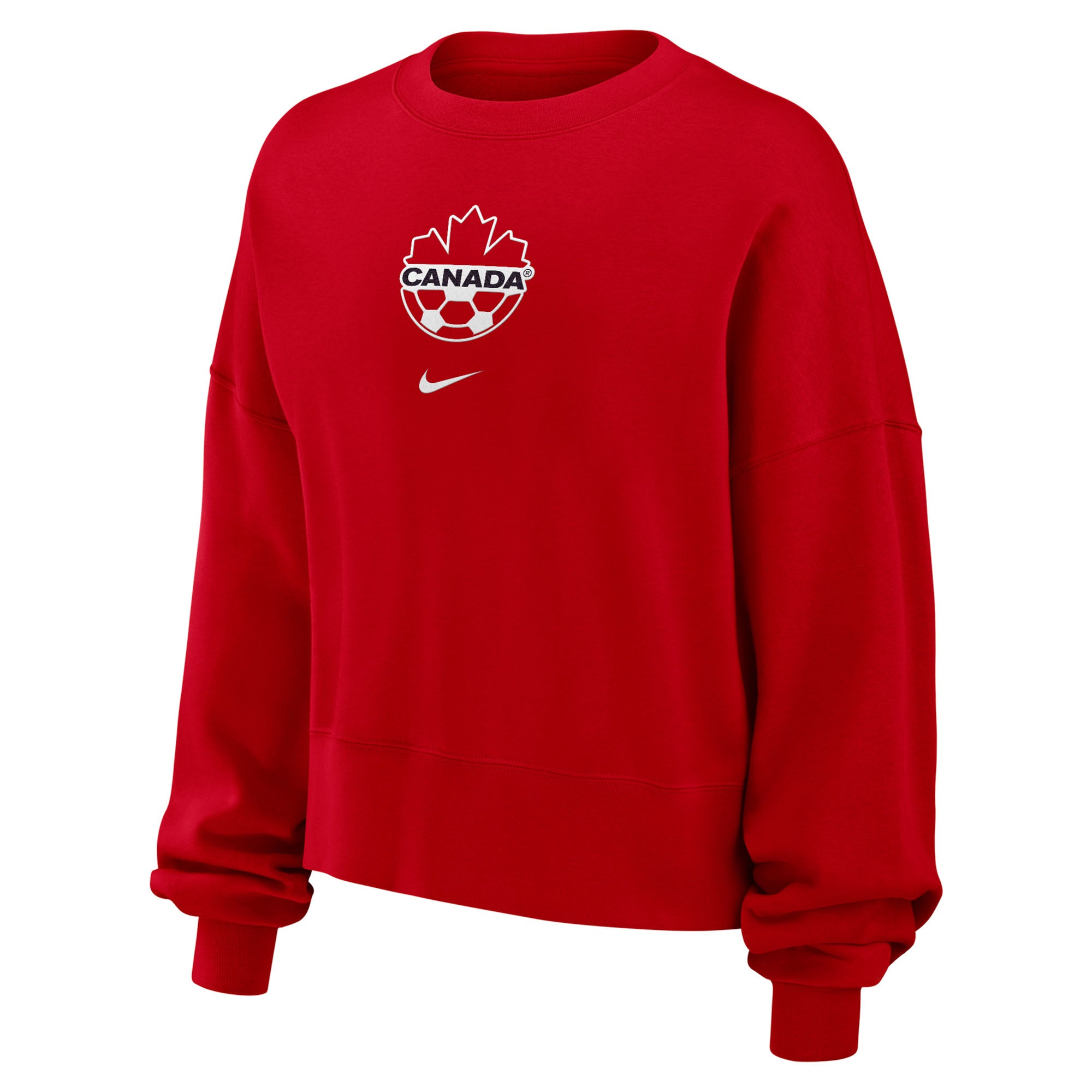 Canada Soccer FIFA Nike Sweat-shirt polaire rouge Phoenix pour femme