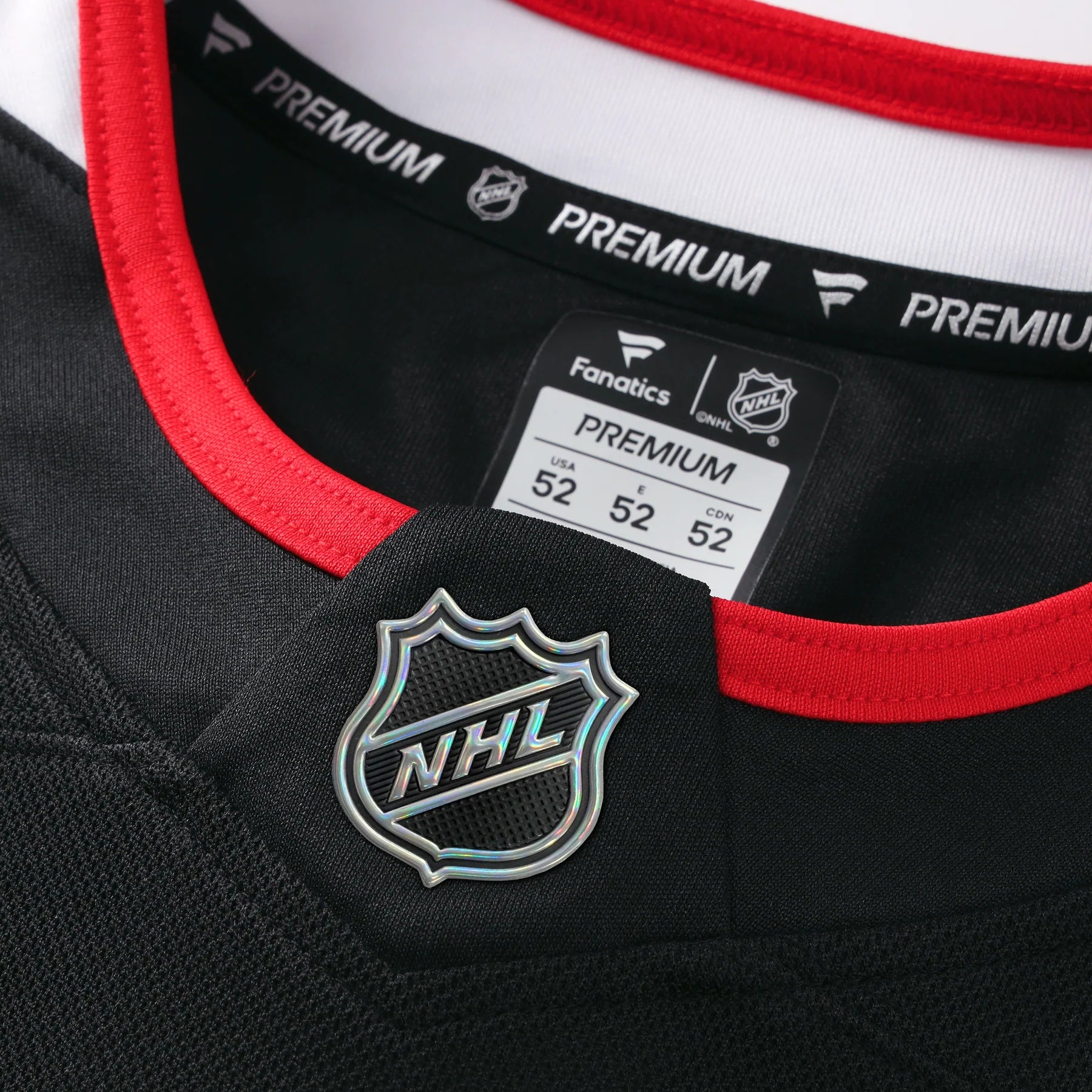 Chicago Blackhawks NHL Fanatics Branded Men's Black Alternate Premium Jersey