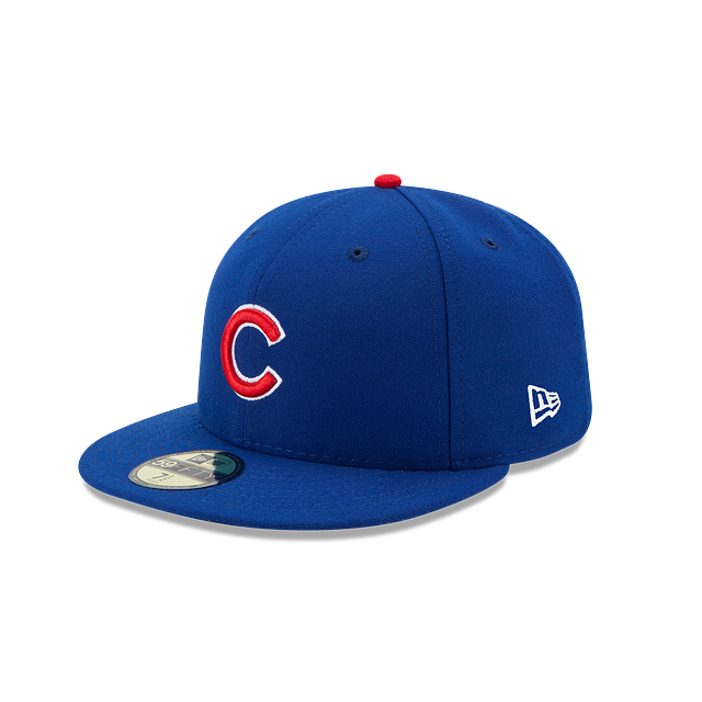 Casquette ajustée MLB New Era Royal 59Fifty Authentic Collection des Chicago Cubs