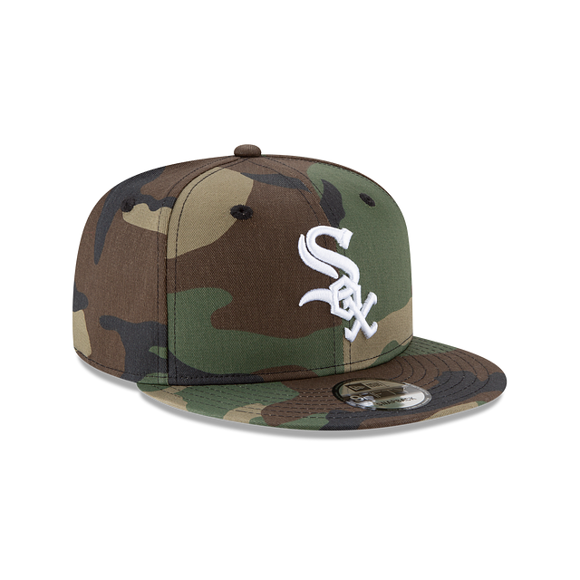 Casquette Snapback 9Fifty Camo Basic MLB New Era des Chicago White Sox pour hommes