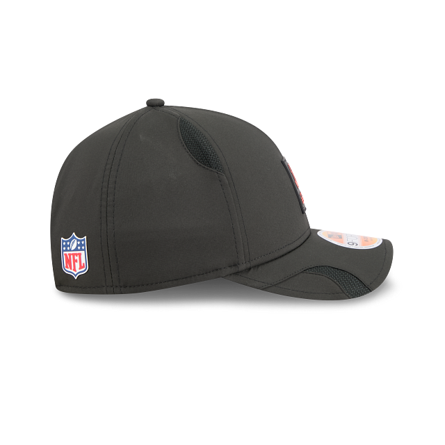 Cincinnati Bengals NFL New Era Men's Charcoal 9Forty 2025 Sideline M-Crown Snapback