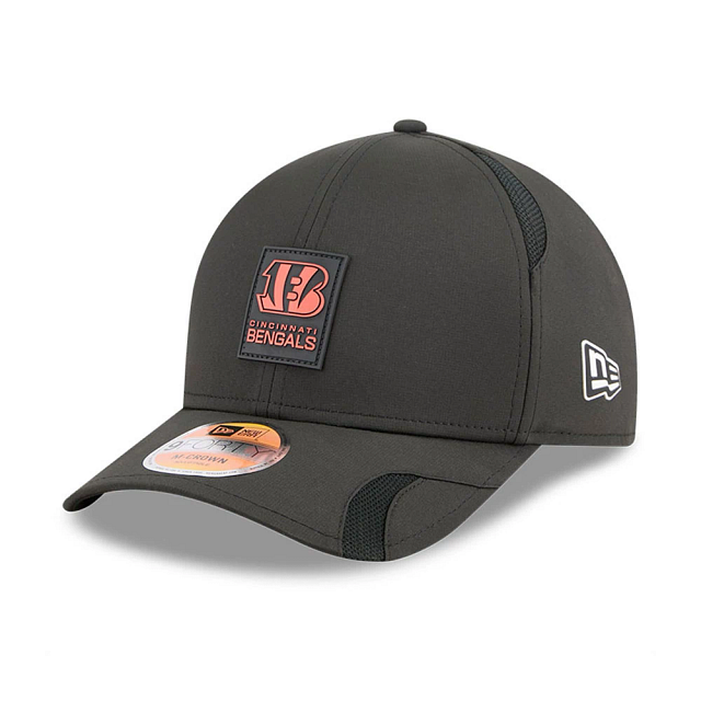 Cincinnati Bengals NFL New Era Men's Charcoal 9Forty 2025 Sideline M-Crown Snapback