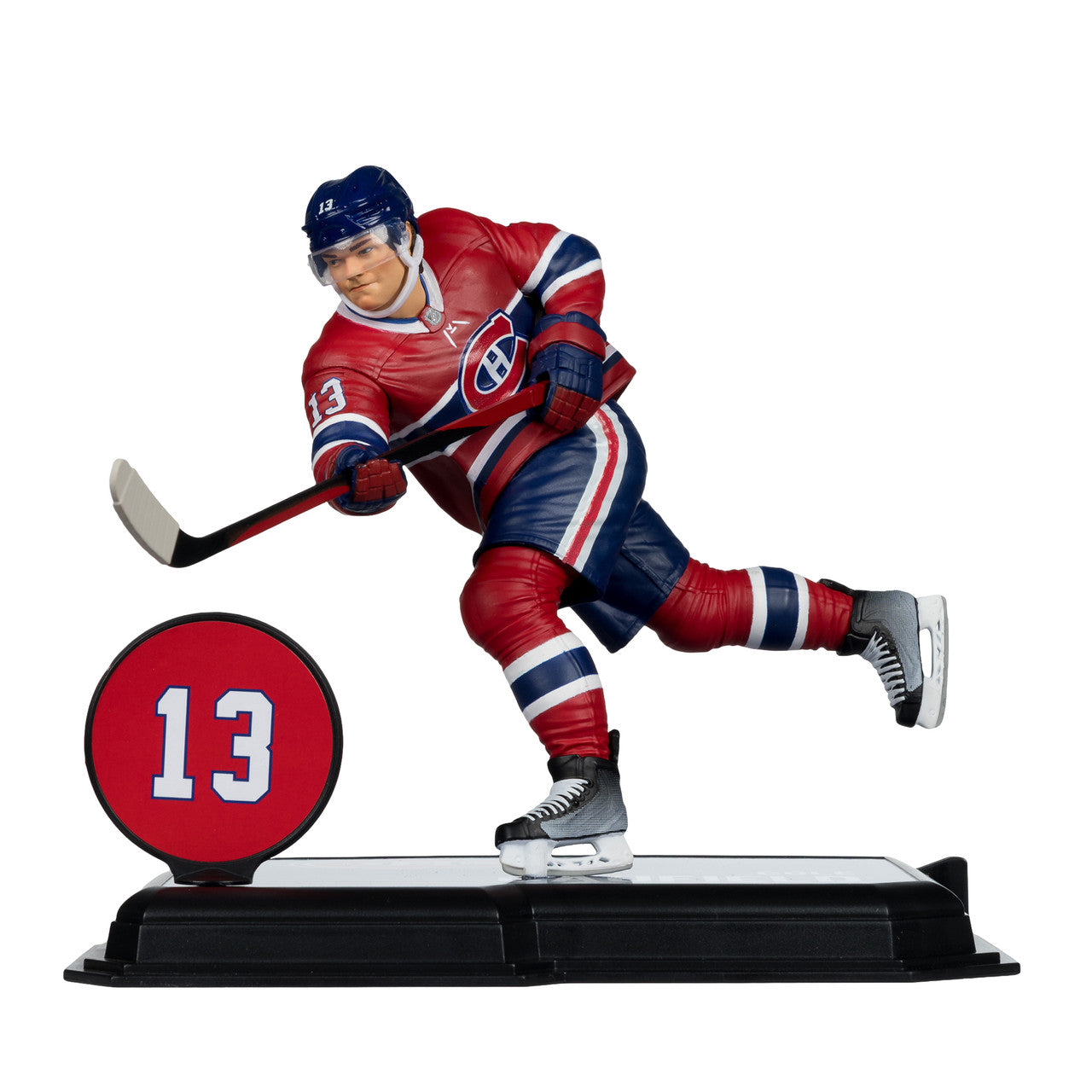 Figurine articulée Cole Caufield, Canadiens de Montréal, LNH, McFarlane Toys, uniforme domicile, série Legacy, 18 cm (7 pouces)
