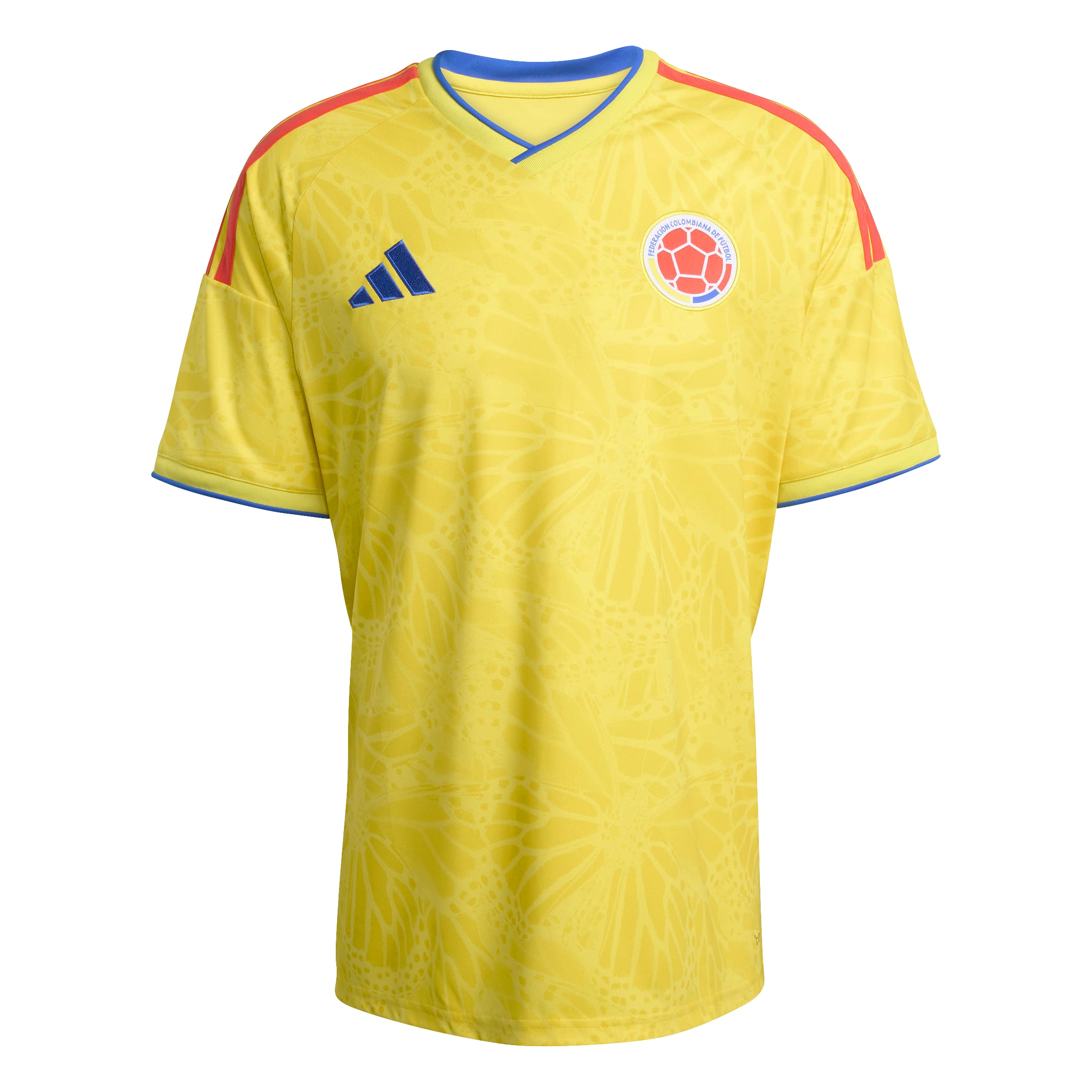 Columbia National Team FIFA Adidas Men's Yellow 2025/26 Replica Home Jersey