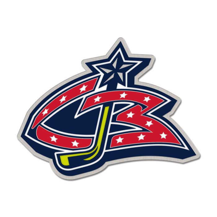 Épingle en émail rétro WinCraft des Columbus Blue Jackets de la LNH