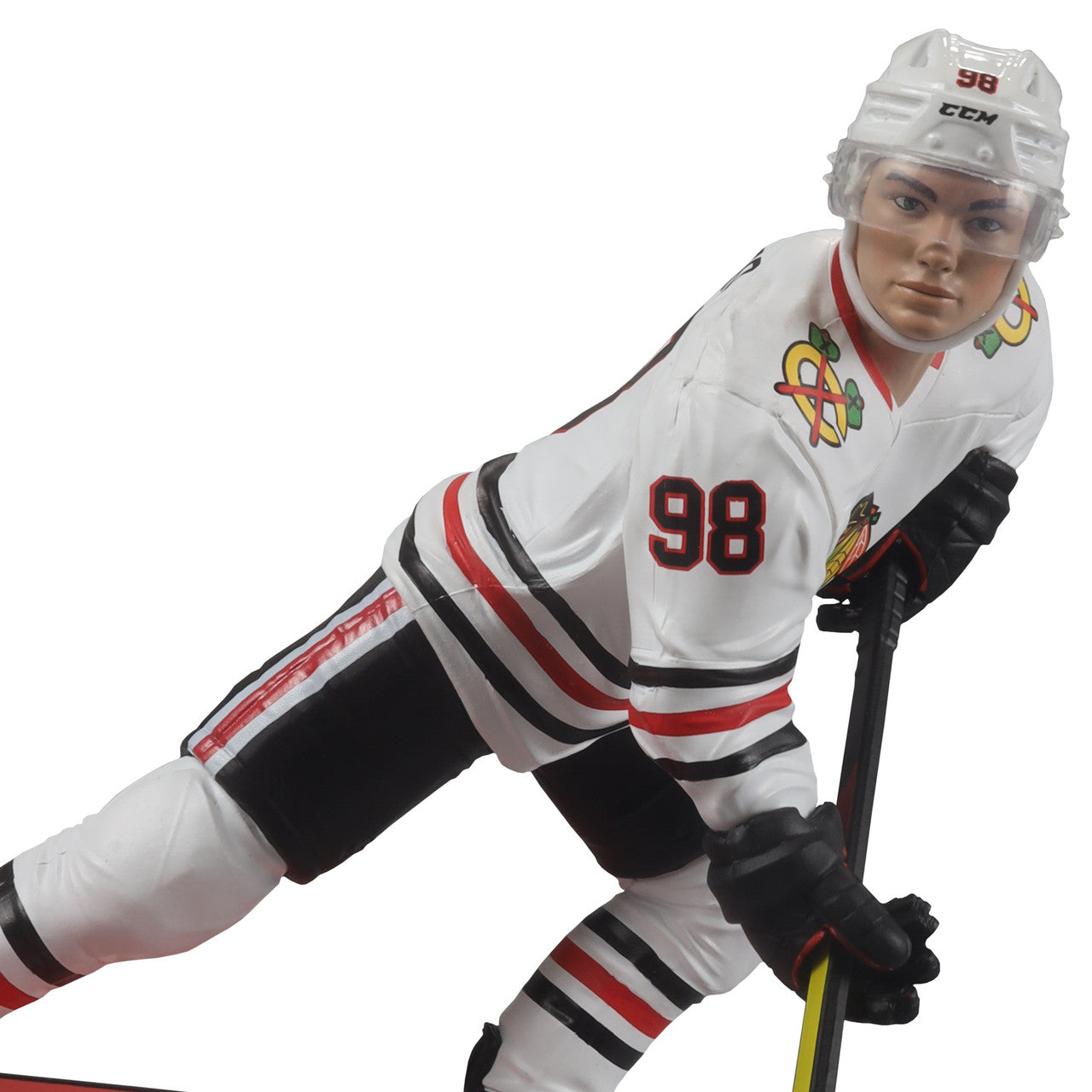 Figurine articulée 7" de la série Legacy de Connor Bedard des Blackhawks de Chicago de la LNH McFarlane Toys, uniforme extérieur