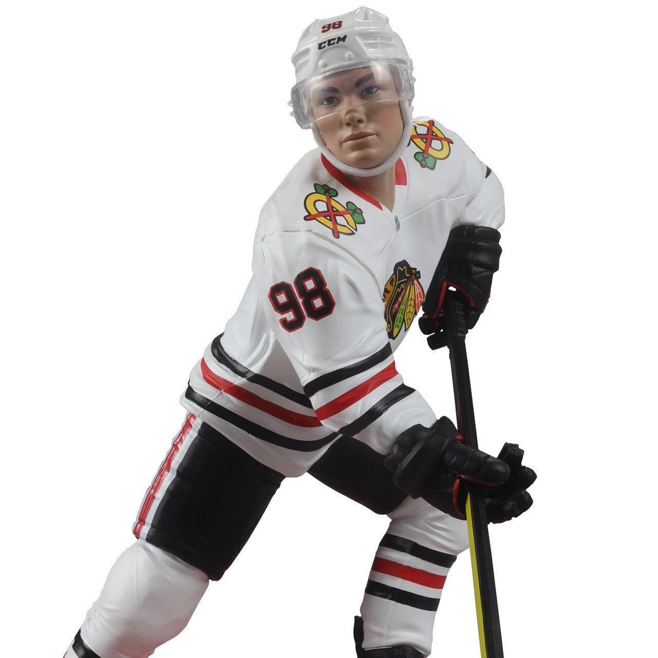 Figurine articulée 7" de la série Legacy de Connor Bedard des Blackhawks de Chicago de la LNH McFarlane Toys, uniforme extérieur