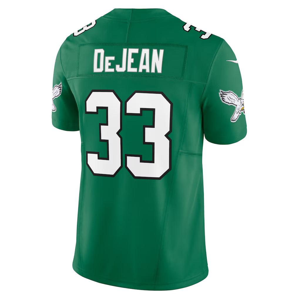 Cooper DeJean Philadelphia Eagles NFL Nike Men's Kelly Green Vapor F.U.S.E. Limited Jersey