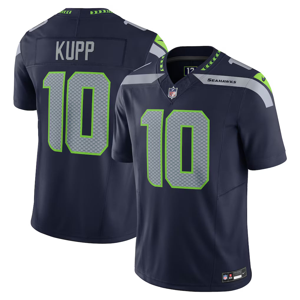 Cooper Kupp Seattle Seahawks NFL Nike Men's Navy Vapor F.U.S.E. Limited Jersey
