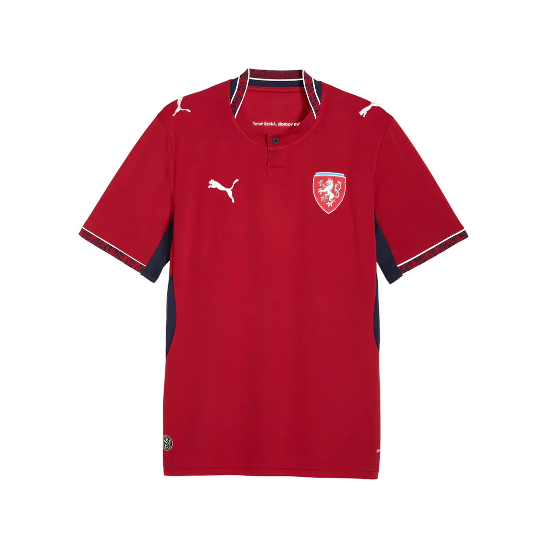 Czechia National Team FIFA Puma Men's Red 2026 Home Replica Jersey