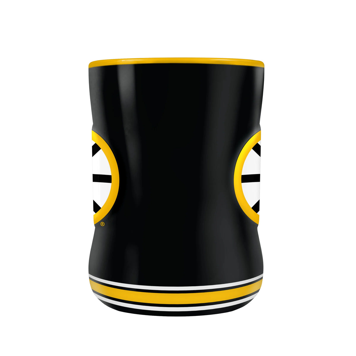 Tasse sculptée noire de 14 oz des Bruins de Boston NHL TSV