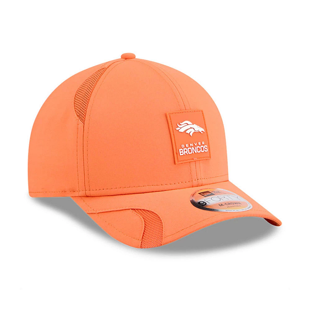 Denver Broncos NFL New Era Men's Orange 9Forty 2025 Sideline M-Crown Snapback