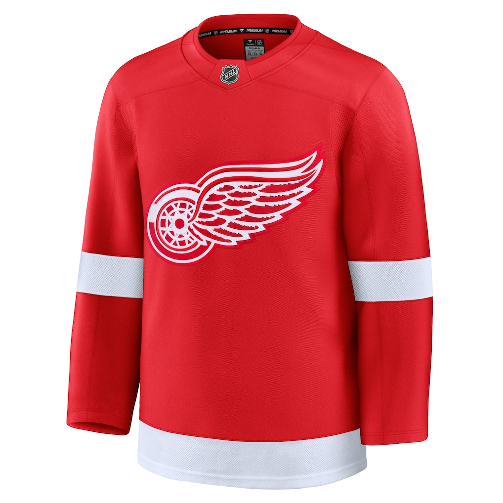Detroit Red Wings NHL Fanatics Branded Men's Red Premium Jersey