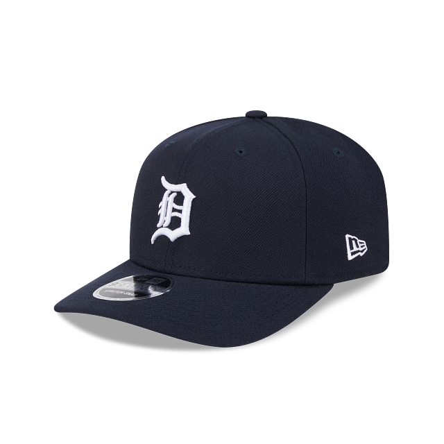 Casquette snapback 9Seventy couleur équipe Detroit Tigers MLB New Era pour homme bleu marine