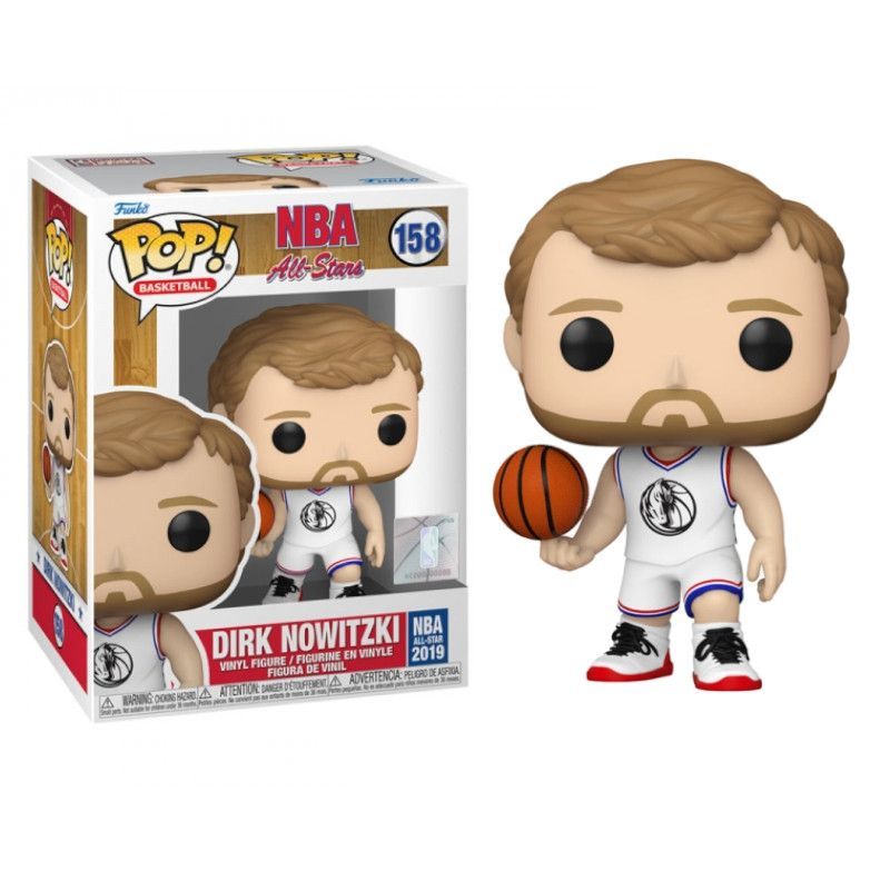 Figurine en vinyle Funko POP Legends NBA 2019 All Star Uniform de Dirk Nowitzki