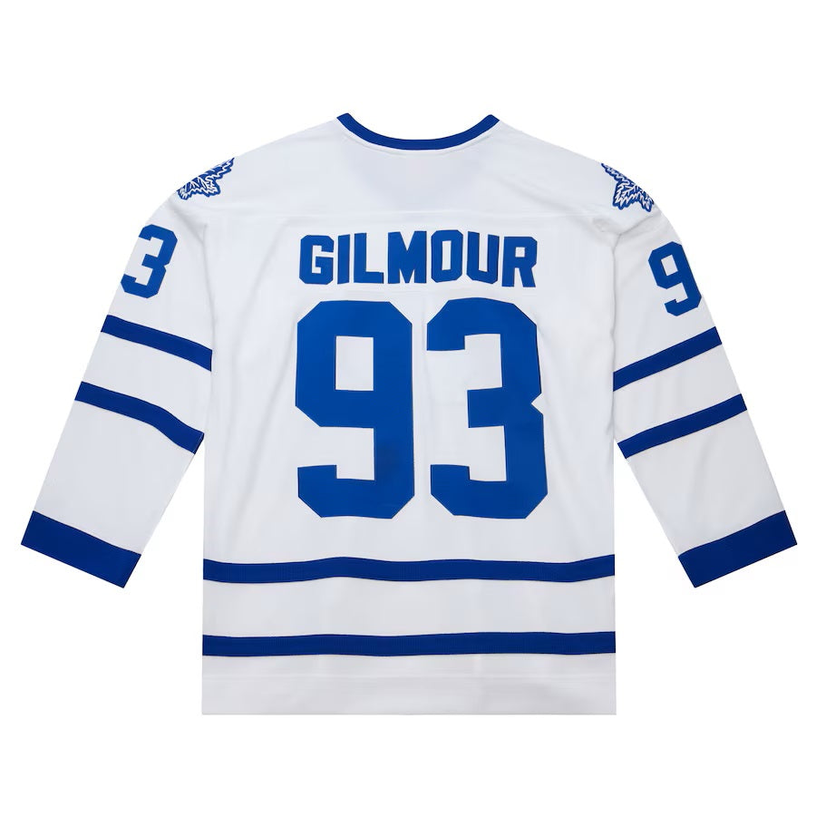 Doug Gilmour Toronto Maple Leafs NHL Mitchell & Ness Men's White 1992 Power Play Authentic Jersey