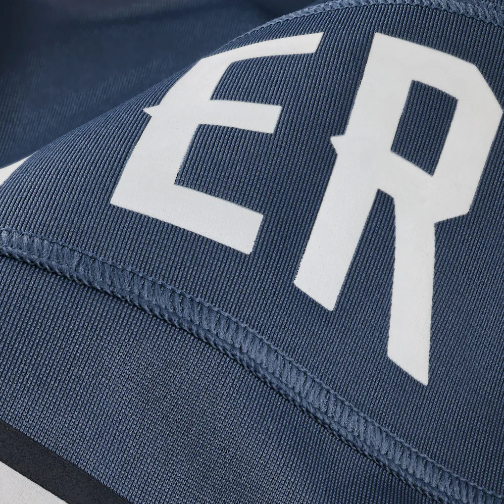 Drake Maye New England Patriots NFL Nike Men's Strome Blue 2025 Rivalries Collection Game Jersey