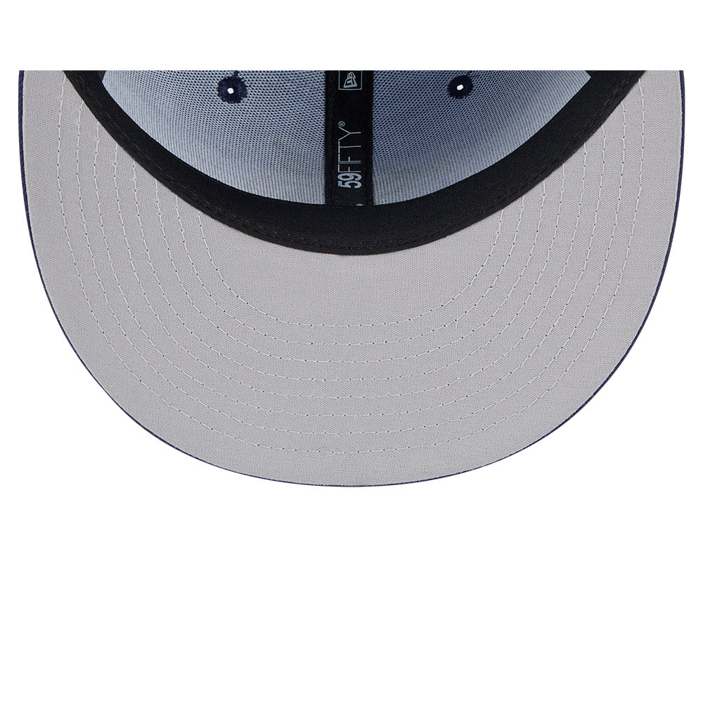 Casquette ajustée New Era 59Fifty Authentic Collection bleu clair/bleu marine pour homme des Blue Jays de Dunedin (MiLB)