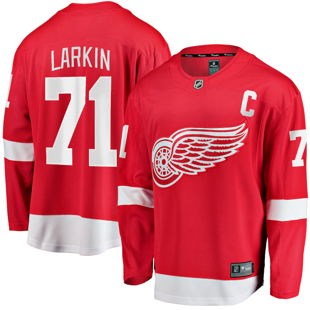Dylan Larkin Detroit Red Wings NHL Fanatics Branded Men's Red Breakaway Jersey