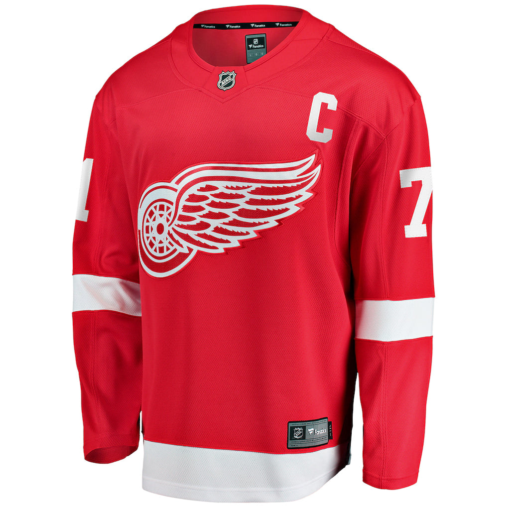 Dylan Larkin Detroit Red Wings NHL Fanatics Branded Men's Red Breakaway Jersey