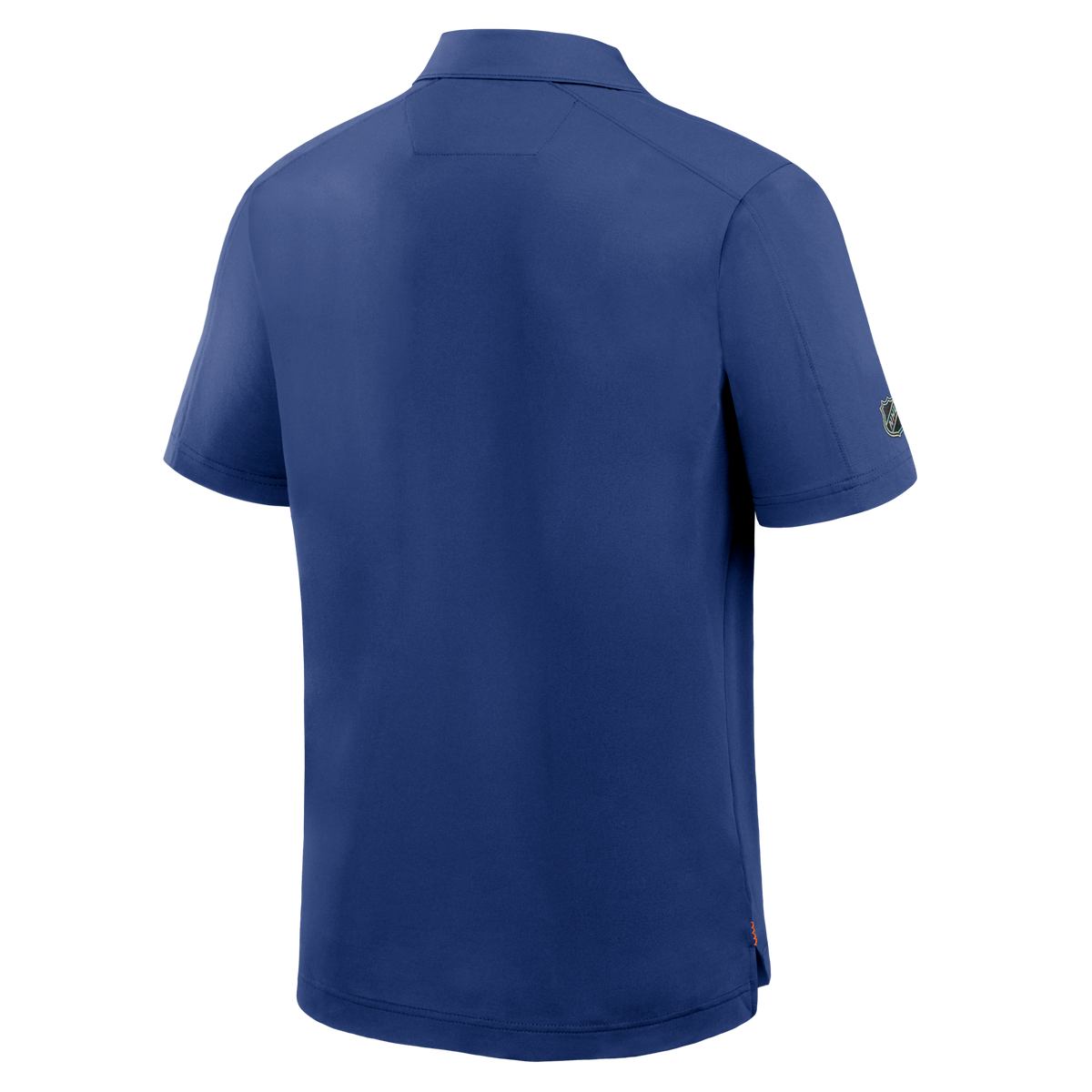Edmonton Oilers NHL Fanatics Branded Men's Royal Blue Authentic Pro Polo T-Shirt
