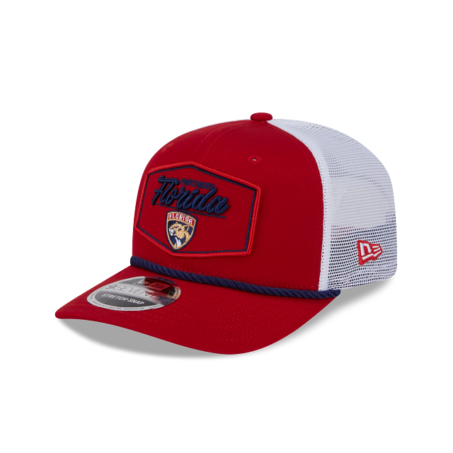 Casquette snapback rouge 9Seventy Cord des Panthers de la Floride de la LNH pour homme de New Era