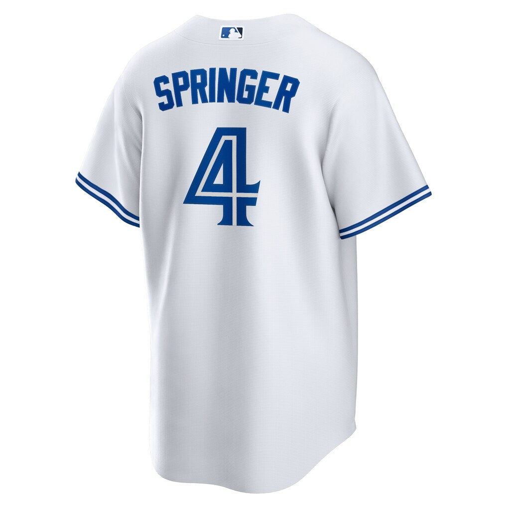 George Springer Toronto Blue Jays MLB Nike Men's White Home Replica Jersey