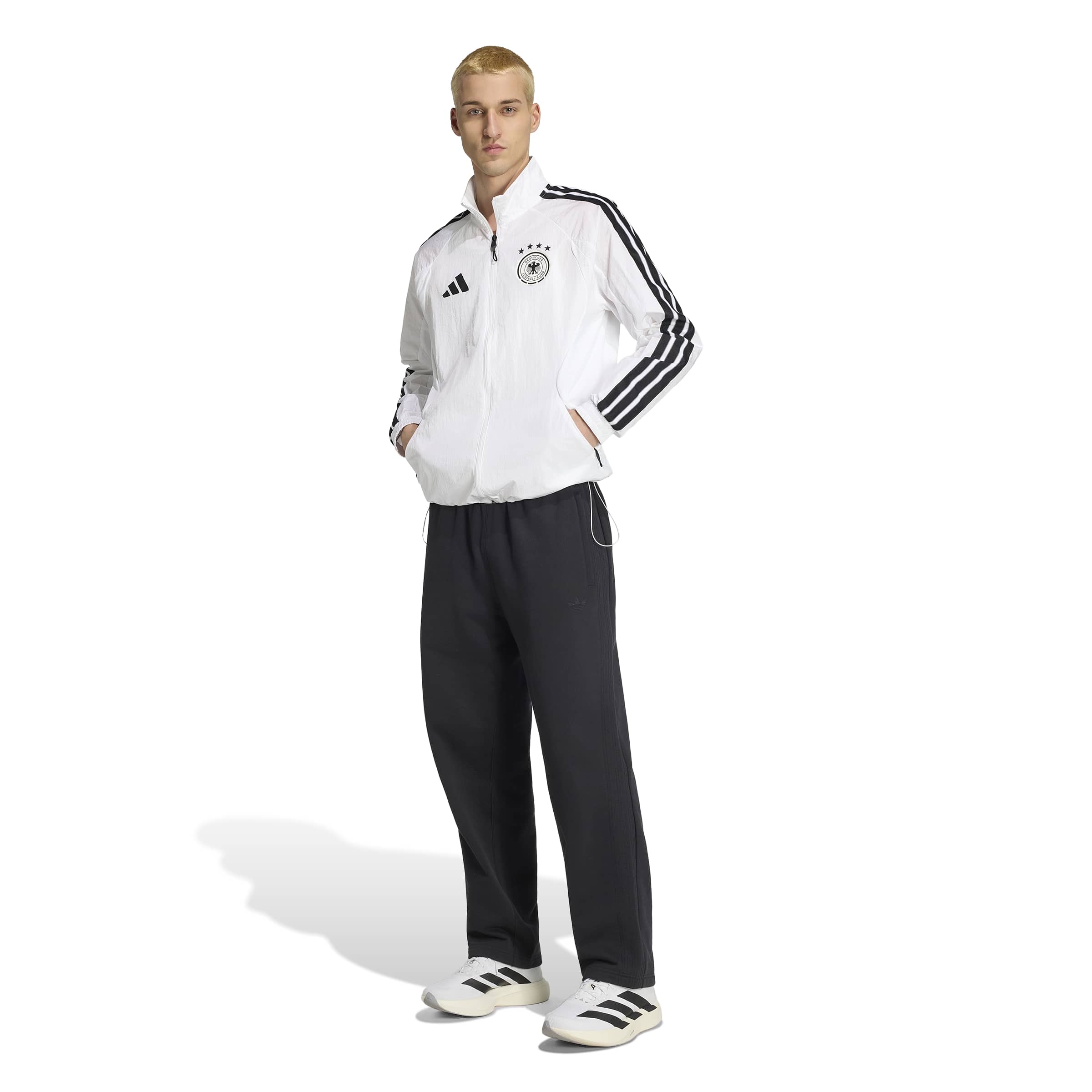 Germany National Team FIFA Adidas Men's White Anthem Jacket