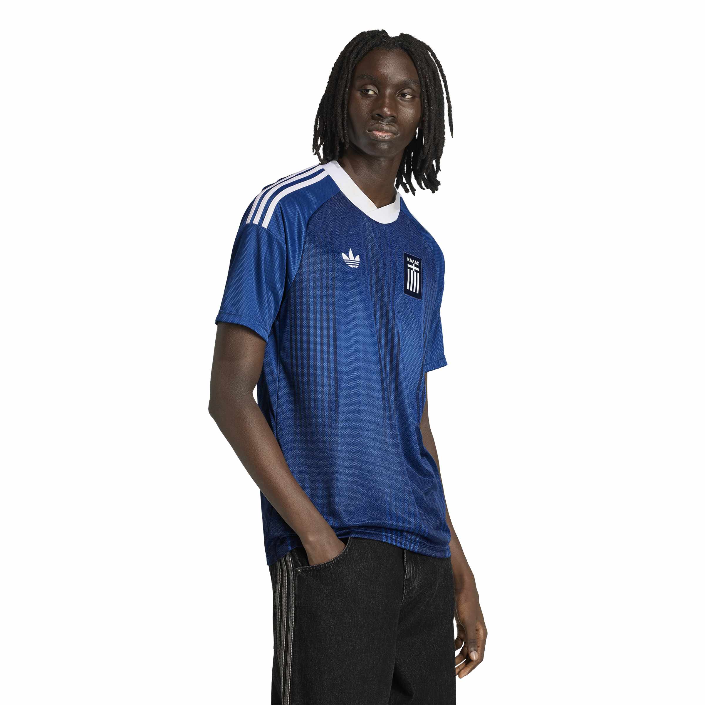 Greece National Team FIFA Adidas Men's Navy 2026 Replica Away Jersey