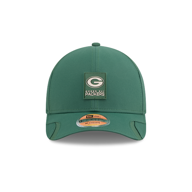 Green Bay Packers NFL New Era Men's Green 9Forty 2025 Sideline M-Crown Snapback