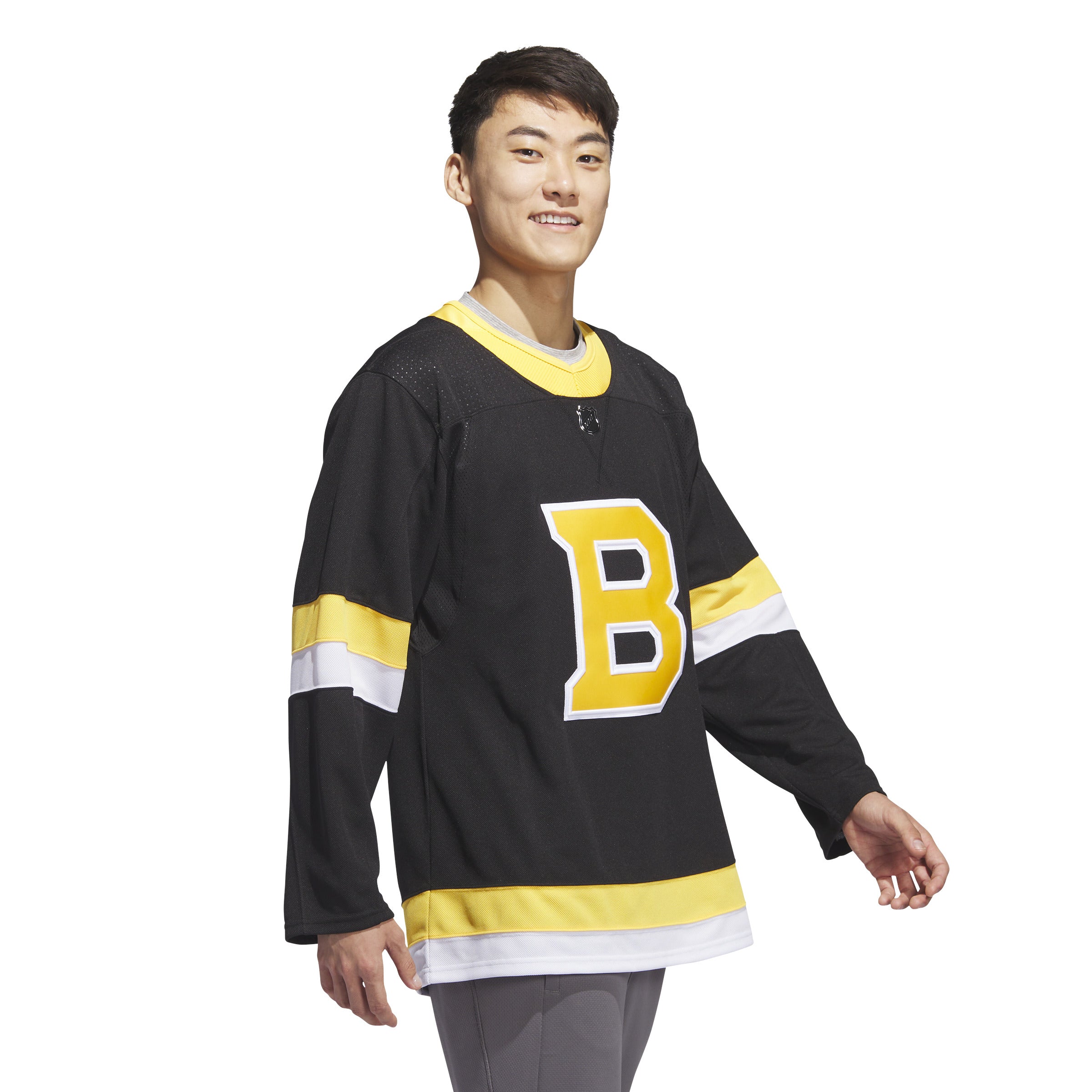 Maillot Pro authentique Primegreen Alternate Authentic Pro des Bruins de Boston LNH Adidas pour hommes